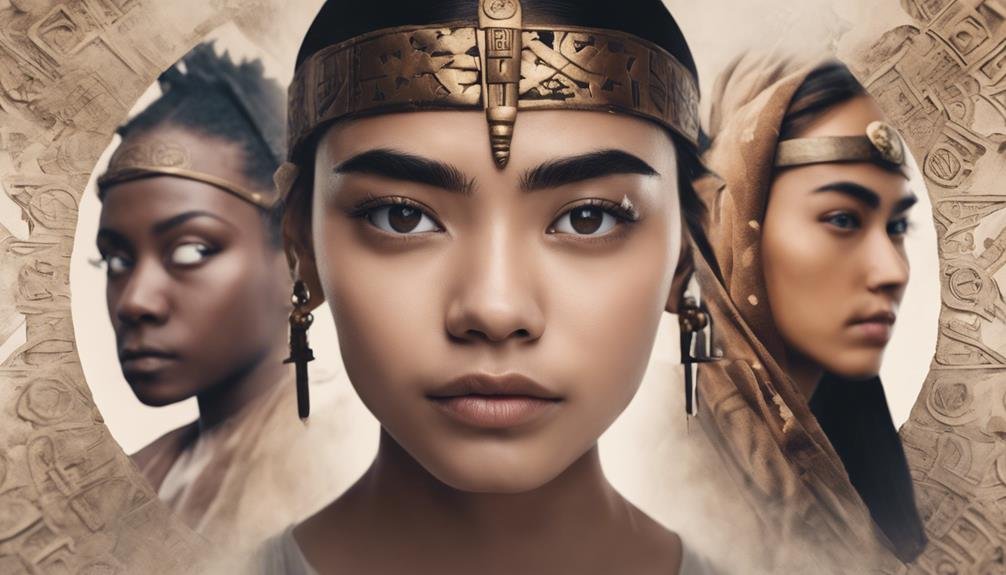 eyebrow slit cultural symbolism