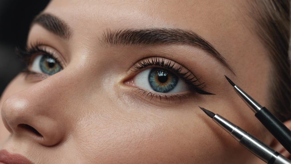 perfecting the brow shape