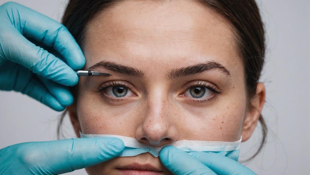 eyebrow slit safety tips