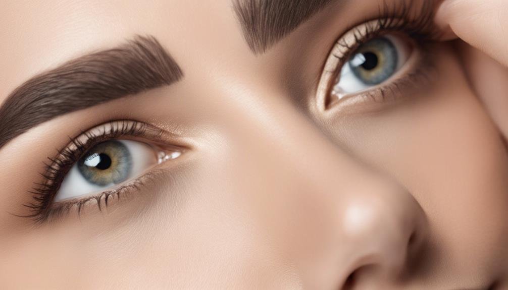 semi permanent makeup technique