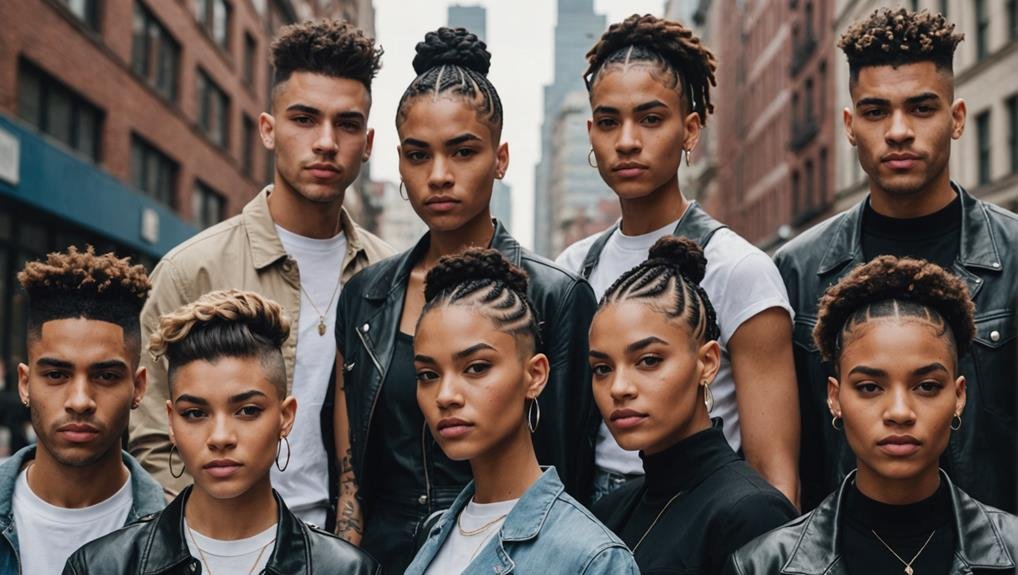eyebrow slit hairstyle guide