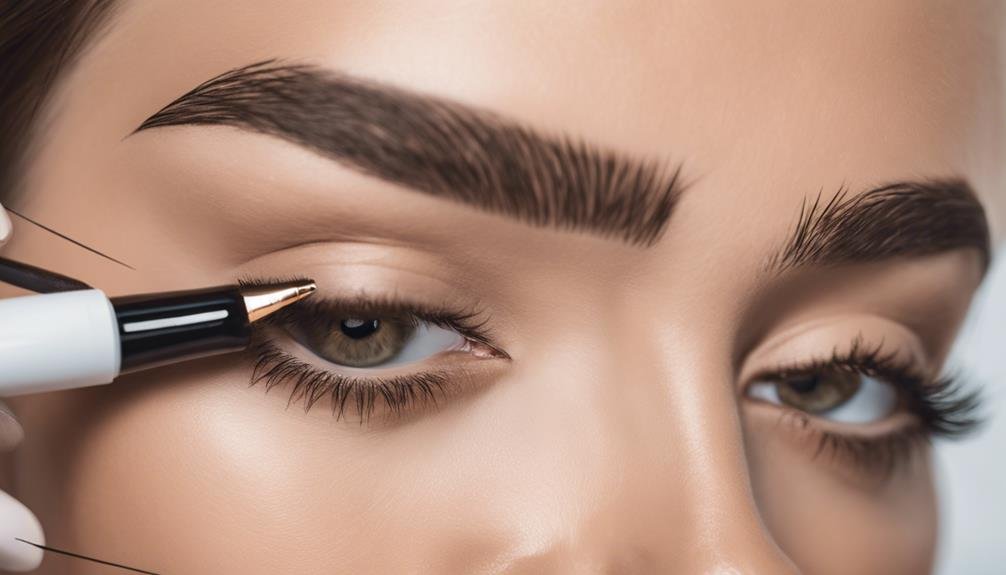 semi permanent eyebrow tattoo procedure