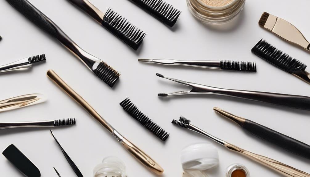 grooming eyebrows with care