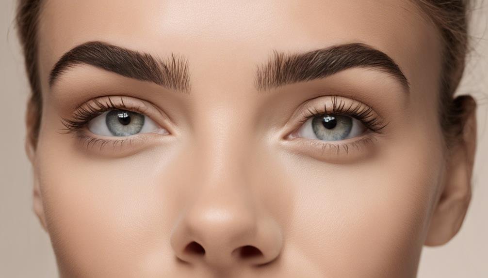 eyebrow shaping for square faces